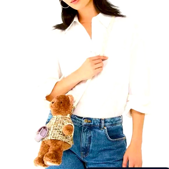 KATE SPADE NWT Novelty 3D BEAR Crossbody BAG - Picture 4 of 11